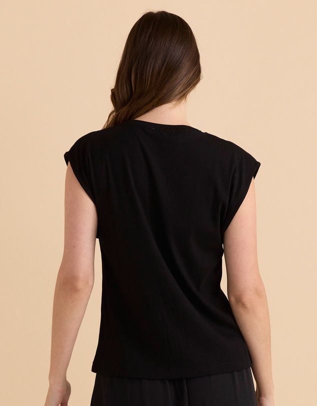 Betty Basics - Cuff Rib Tee