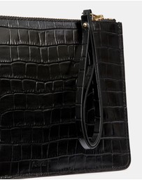 ARKET - Croco-Effect Leather Pouch