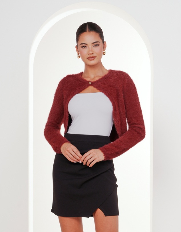 Pilgrim - Minxy Fluffy Knit Bolero