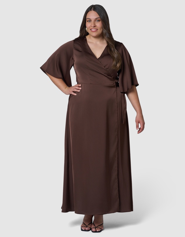 Pink Dusk by Curve Project - Glitz and Glam Maxi Dress