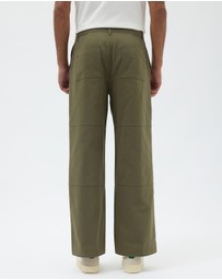 AERE - Relaxed Cotton Canvas Pants