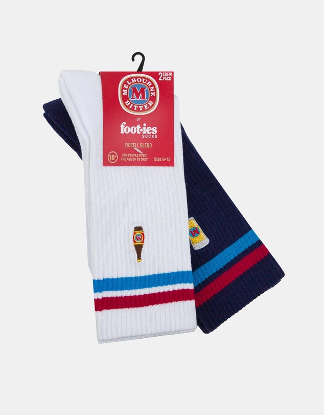 American Needle - Melbourne Bitter Bottle Pint Sneaker Sock 2 Pack