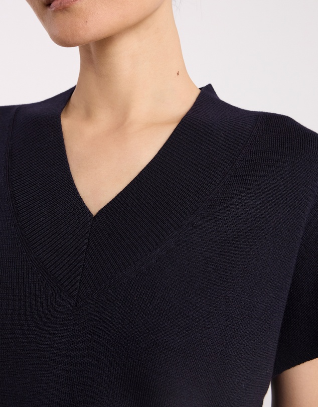 David Lawrence - Laverne Merino Knit Vest