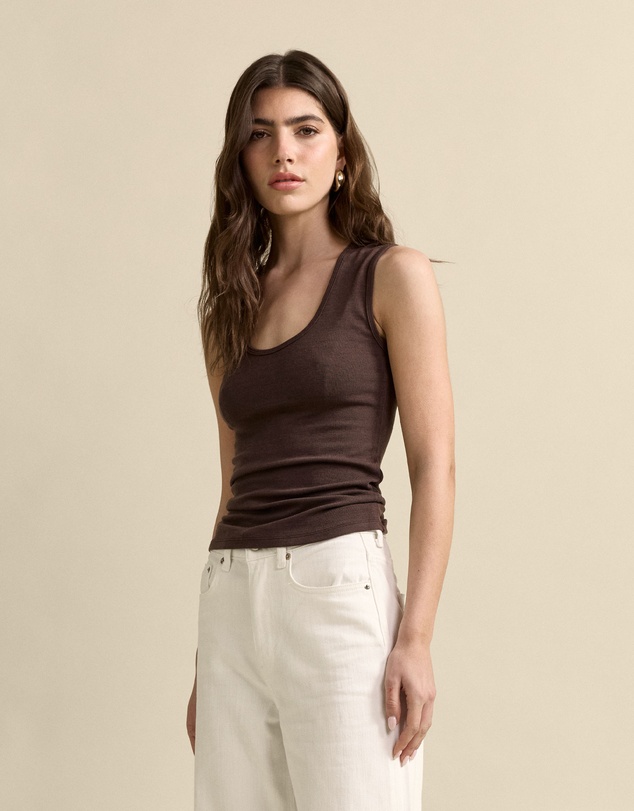 MVN - Soft Scoop Neck Top