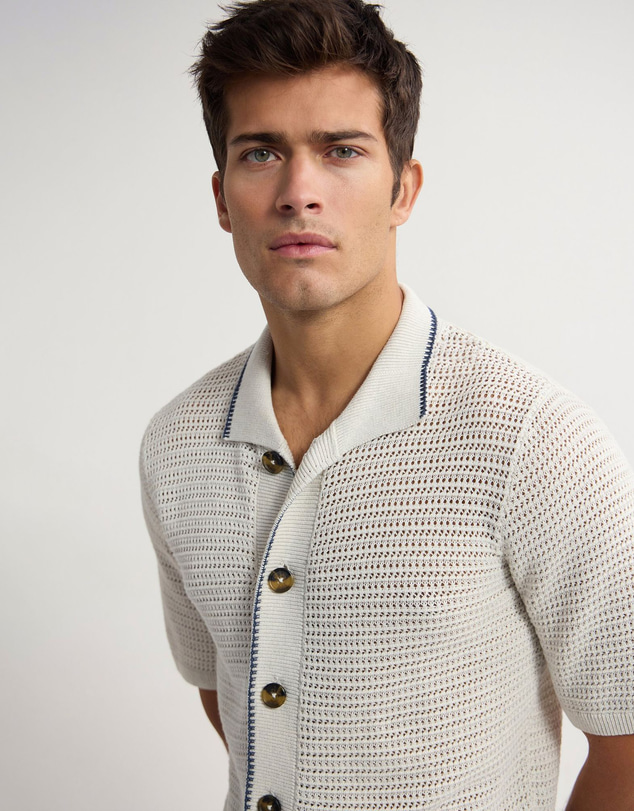 Oxford - Silas Button Up Knit