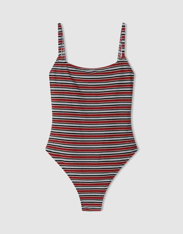Zulu & Zephyr - Bold Stripe Towelling One Piece