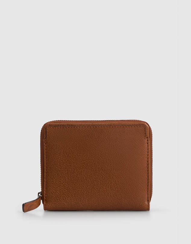 Evity - RFID Adam Leather Zip Wallet