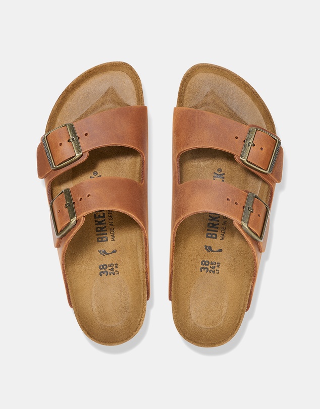 Birkenstock - Arizona Oiled Leather Narrow - Unisex
