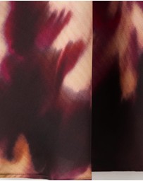 M.N.G - Tie-Dye Turtleneck Blouse