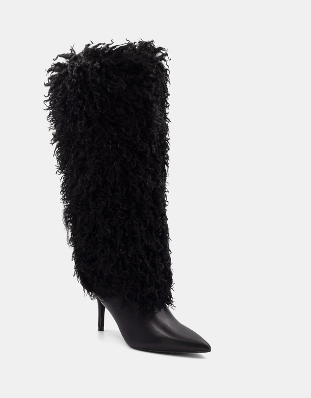 Therapy - Rival Furry Stiletto Boots
