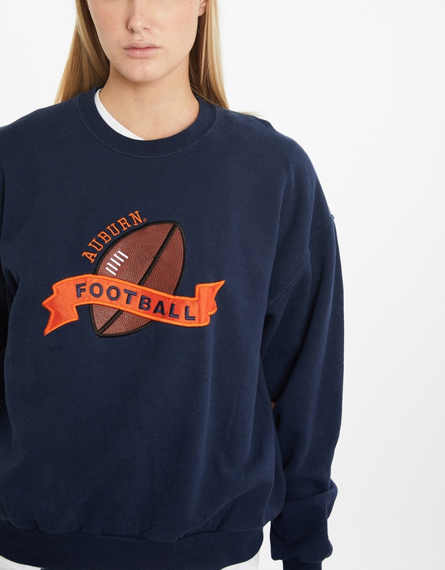 Vintage by The Real Deal - Pre Loved - Vintage 90s NCAA  Auburn University Tigers Sweatshirt
