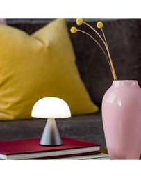 Lexon - Lexon Mina M Medium Portable Led Lamp - Gunmetal