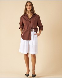 CAMIXA - Poppy Oversize Cotton Shirt