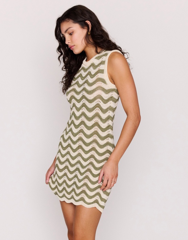 MINKPINK - Clio Crochet Mini Dress