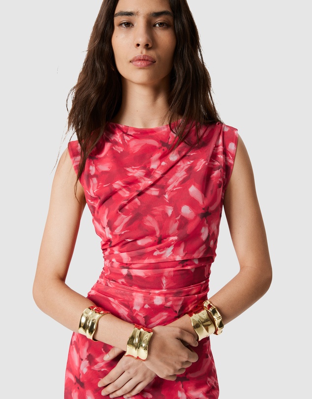& Other Stories - Draped Sleeveless Midi Dress