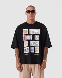 Zanerobe - Stamps Flow Tee Black