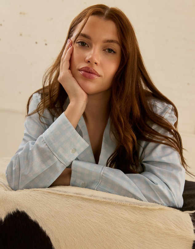 Resting - Soft Woven Cotton Lenny Long Sleeve Shirt