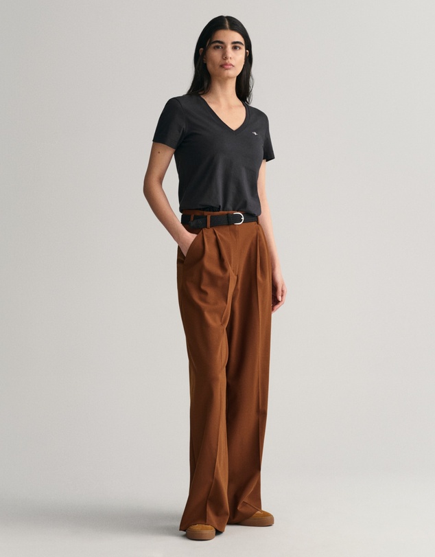 Gant - Shield V-Neck T-Shirt