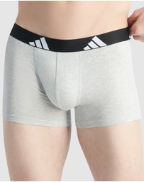 adidas Sportswear - 3 Pack Active Flex Cotton Trunk Underwear