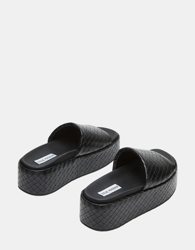 Steve Madden - Playa Black Sandals