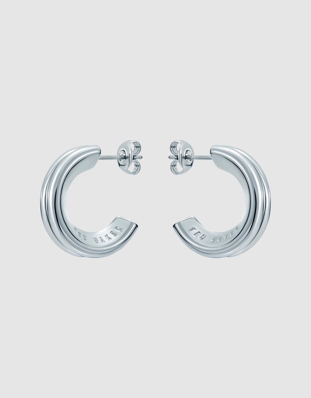 Ted Baker - HILYA: Hidden Heart Small Hoop Earrings
