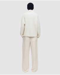 COS - Tie-Detail Wide-Leg Trousers