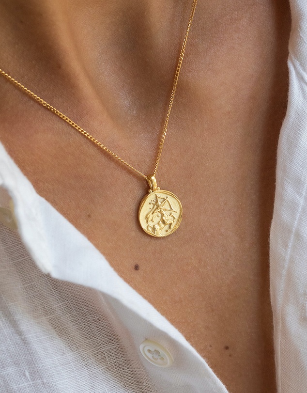 Kirstin Ash - Sagittarius Zodiac Necklace