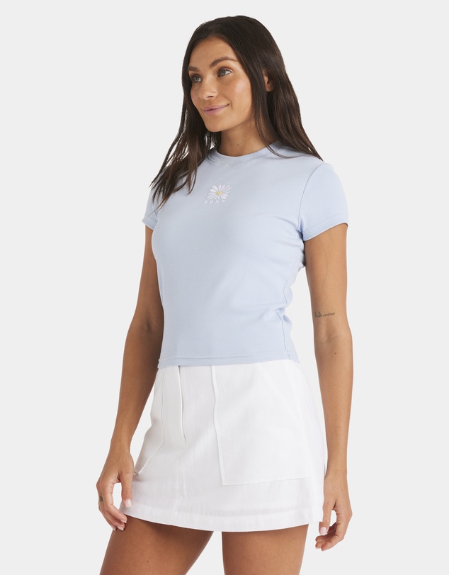 Roxy - Womens Oasis Baby Rib T-Shirt