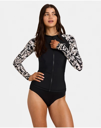 Billabong - Womens Wave Tribe Pipa Long Sleeve Rashguard