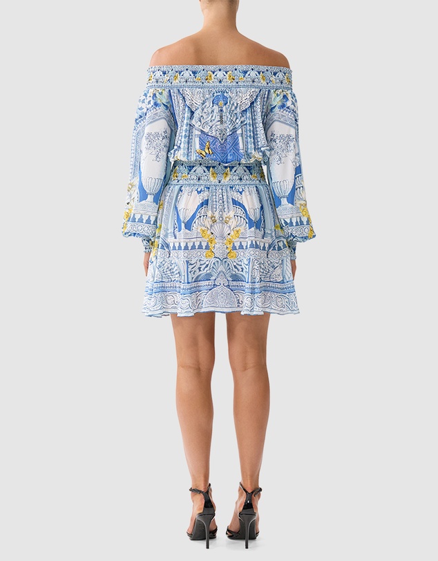 Camilla - Off Shoulder Short Dress