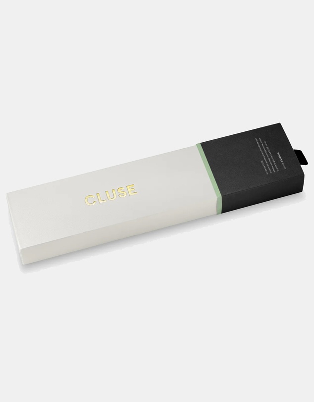 Cluse - Gracieuse Sage Green/Gold Link