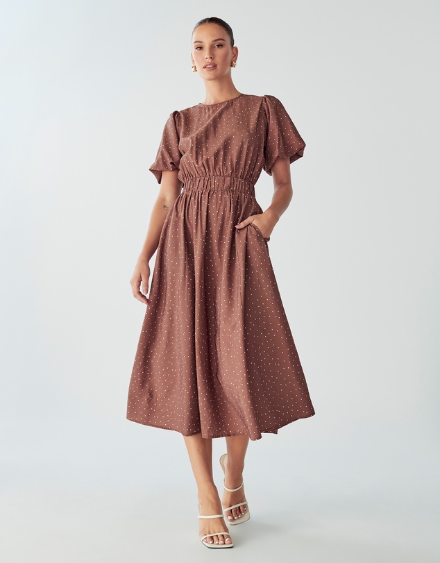 Willa - Pen Midi Dress