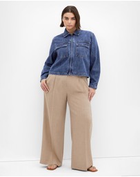 City Chic - Denim Utility Jacket