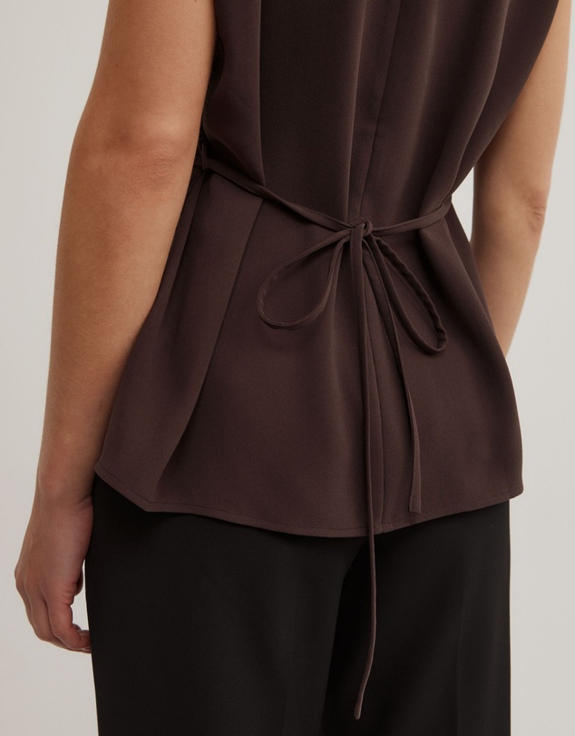 Witchery - Cowl Tie Belt Top