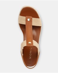 Vionic - Calera Wedge - Camel Leather