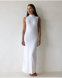 Mod Squad - Luxe Sleeveless Slip Dress Base Layer