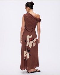 Minima Esenciales - Isla Off Shoulder Midi Dress