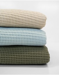 Bambury - Waffle Hand/Travel/Tea Towel 40x70cm - Hand Towel