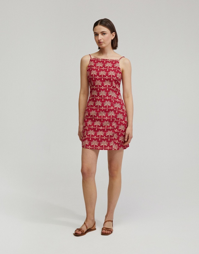 Oxford - Ebony Printed Mini Dress