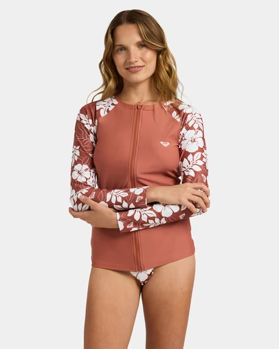Roxy - Womens Basic Mix Long Sleeve Rashguard