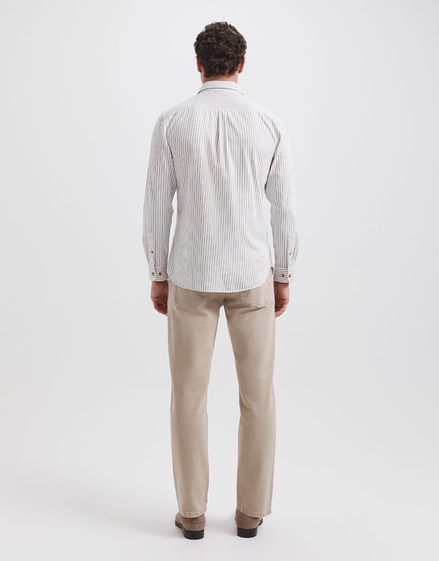 SABA - Mason Cotton Stripe Shirt
