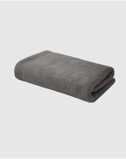 Bambury - Elvire Bath Sheet 80x160cm Pewter