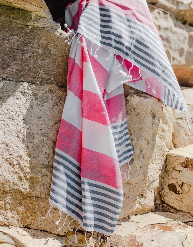 Miss April - Flamenco Turkish Beach Towel