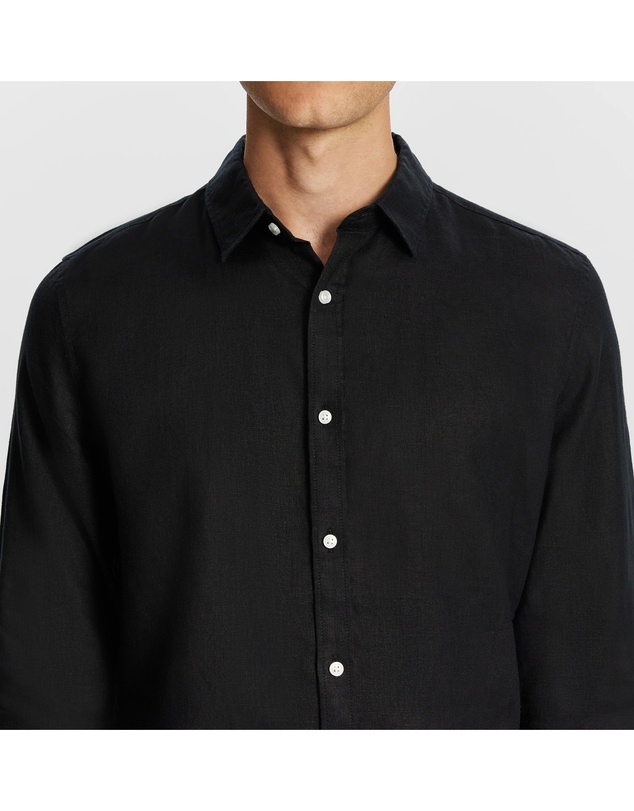 yd. - West Hampton Pure Linen Shirt