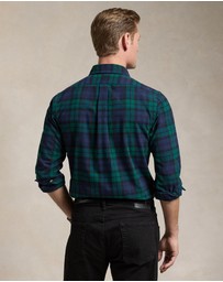 Polo Ralph Lauren - Custom Fit Plaid Brushed Oxford Shirt - ICONIC EXCLUSIVE