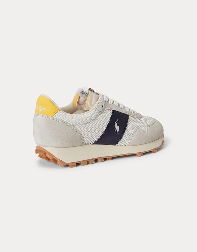 Polo Ralph Lauren - PRL Trail 125 Suede & Mesh Sneaker - The ICONIC Exclusive