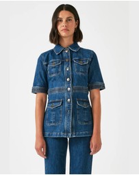 Seventy + Mochi Denim - Ani Jacket in Voyager Vintage