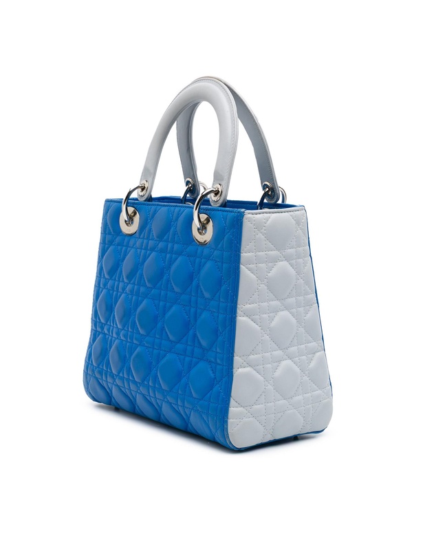 Pre-Loved by Azura Reborn - Pre-Loved dior Lady Dior Quilted Top Handle Bag