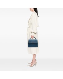 Pre-Loved by Azura Reborn - Pre-Loved CC Denim Kelly Top Handle Bag