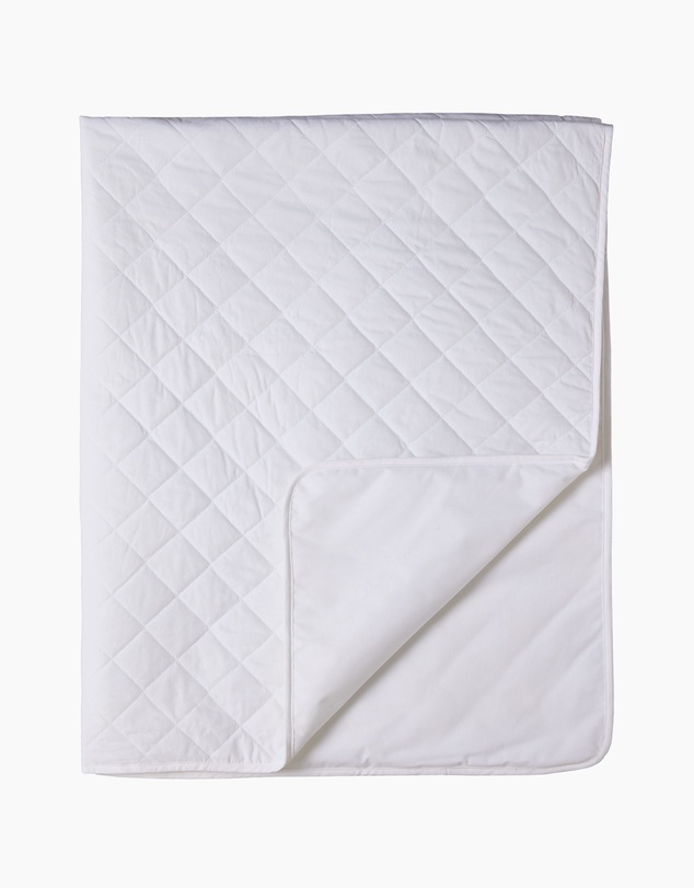 Living Textiles - Smart-Dri Waterproof Mattress Pad - White (Large)